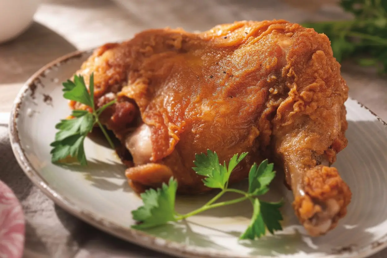 Crispy Oven Fried Chicken Recipe (Without Deep Frying)