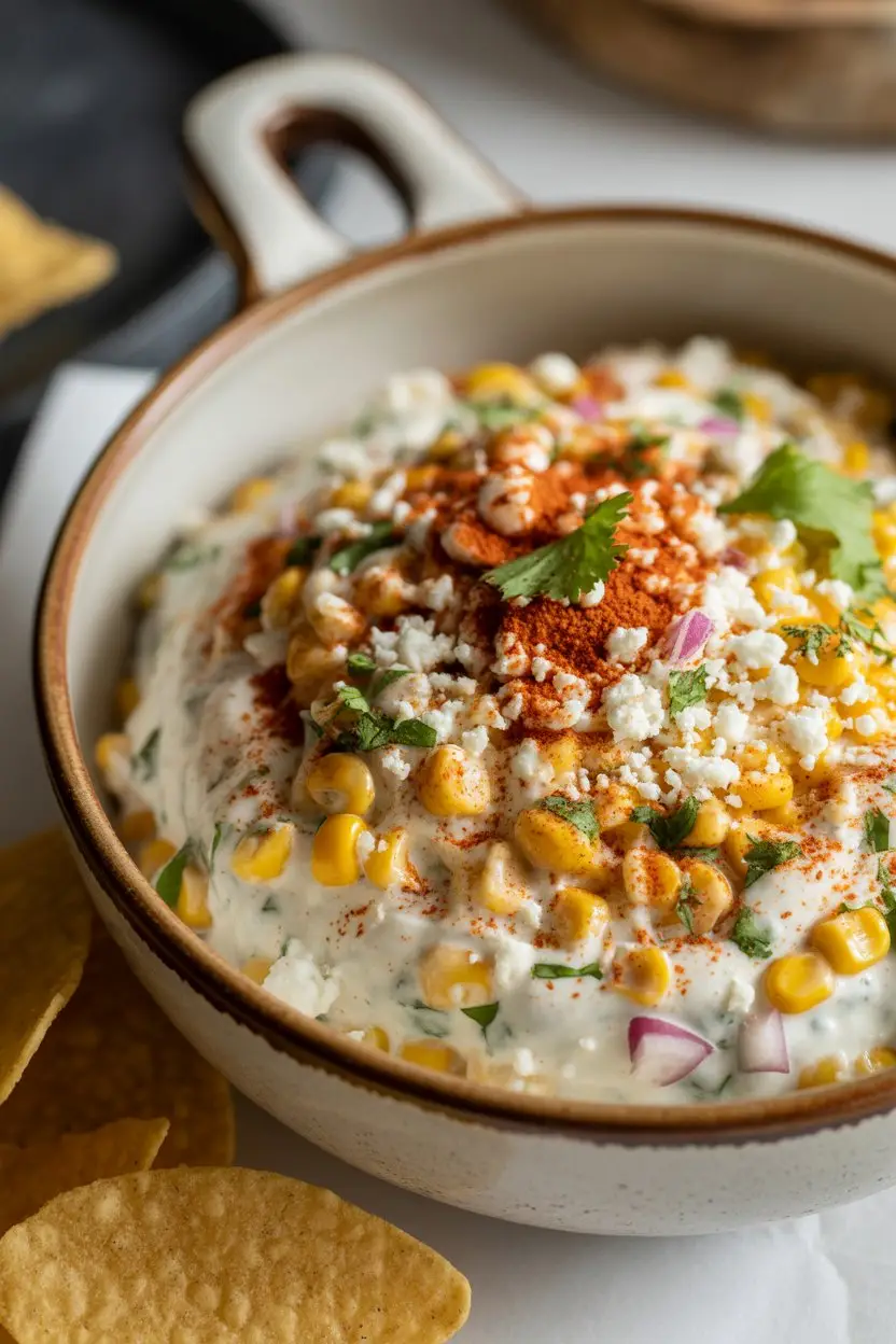 Smoked Mexican Street Corn Dip