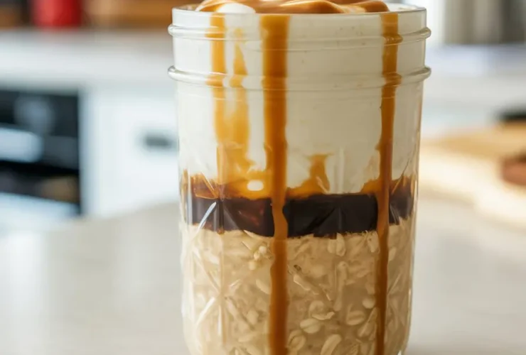 Caramel Macchiato Overnight Oats