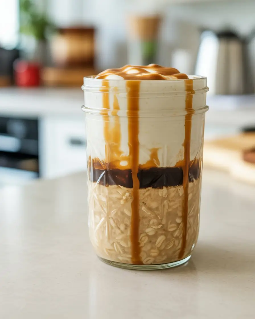 Caramel Macchiato Overnight Oats
