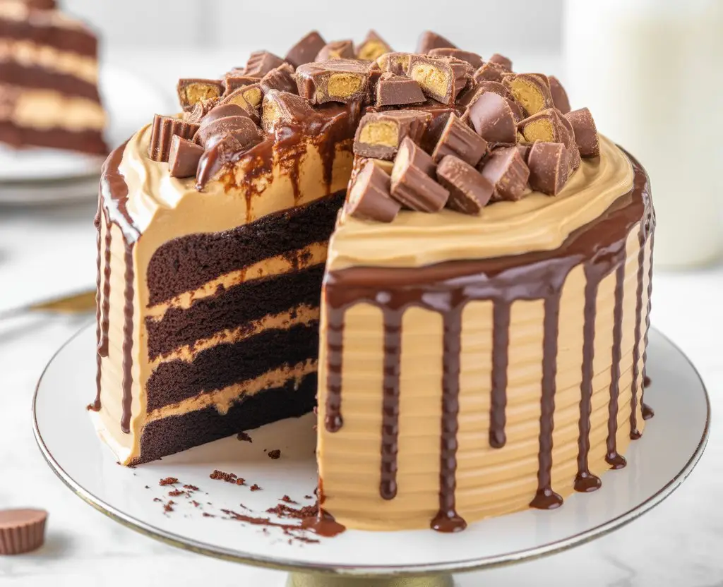 Reeses Peanut Butter Chocolate Cake