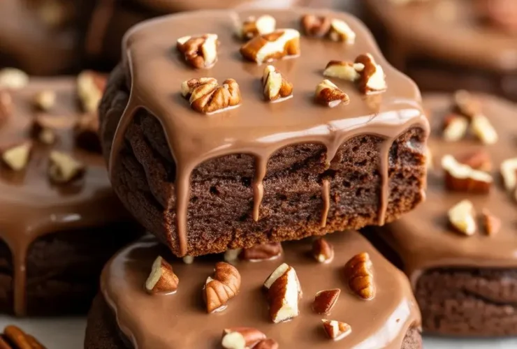 Texas Sheet Cake Cookies