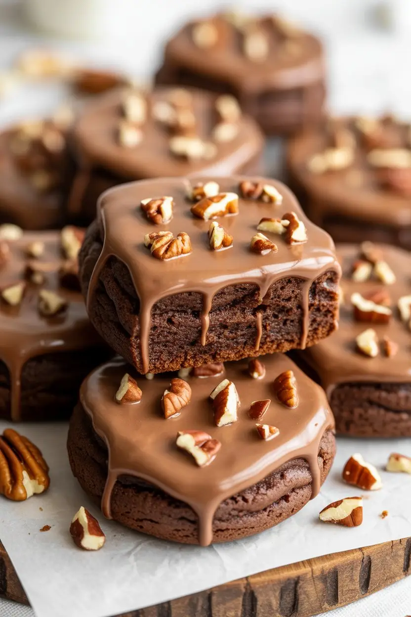 Texas Sheet Cake Cookies