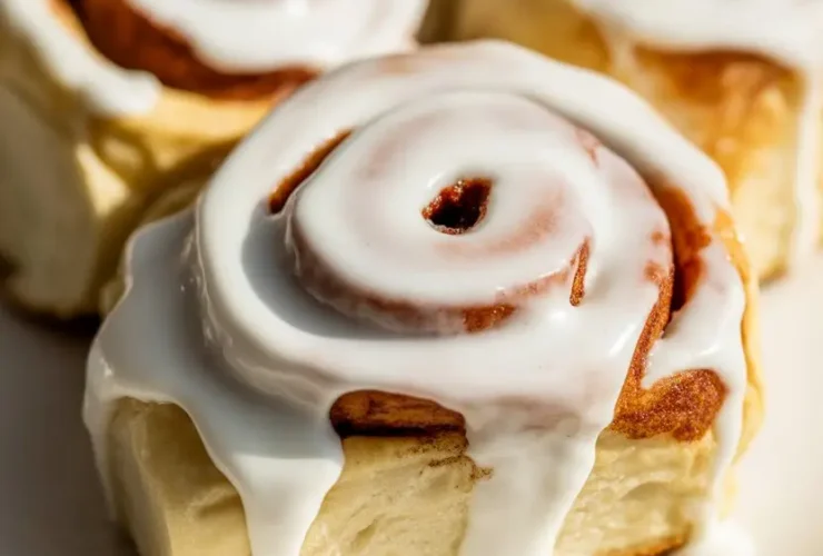 Cinnamon Roll Icing without Cream Cheese