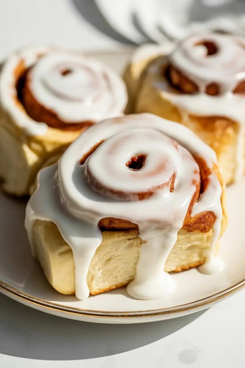Cinnamon Roll Icing without Cream Cheese